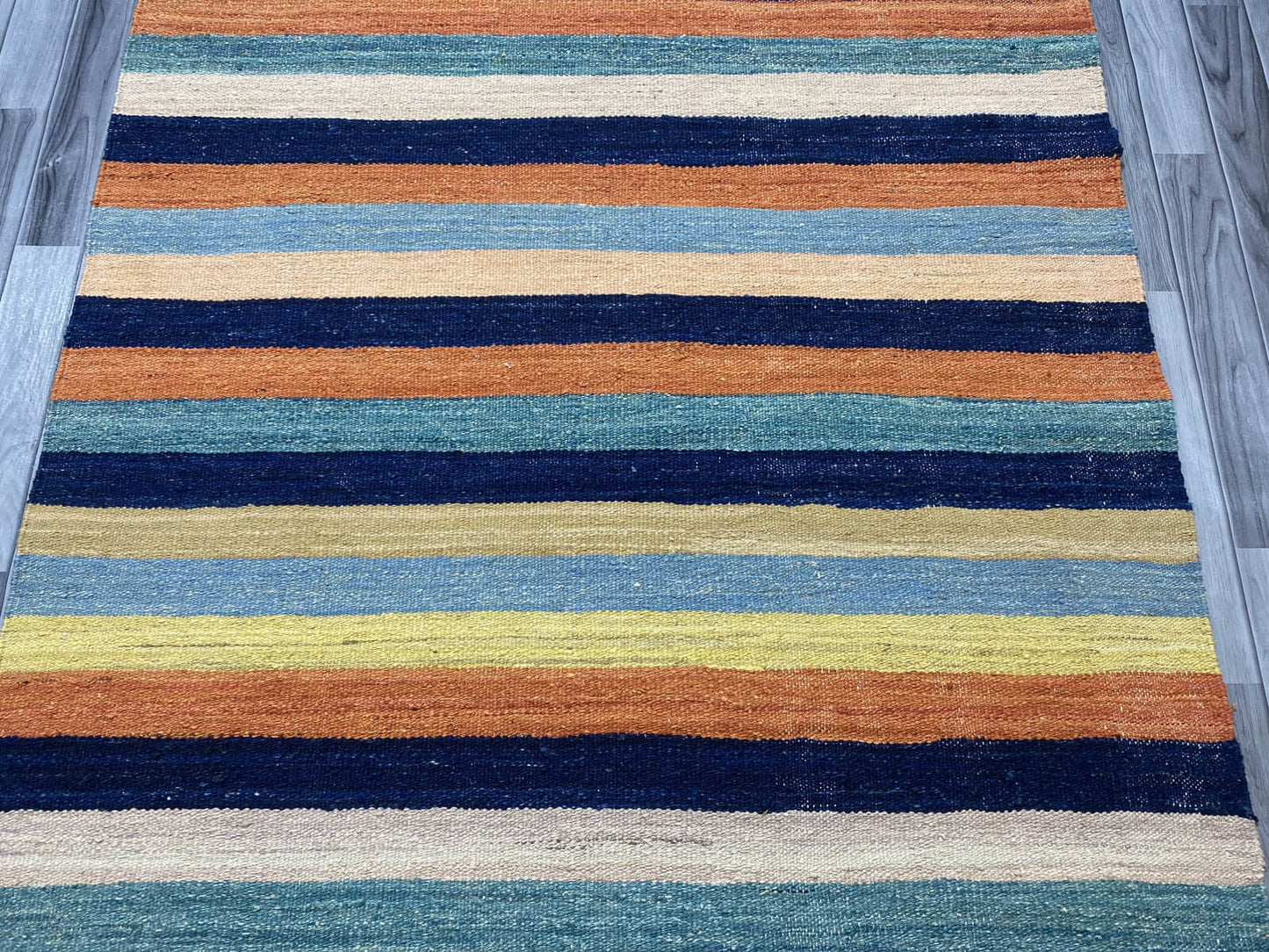 Handmade Flat Weave Kilim Rug ( 185CM x 147 CM ) SK#1030
