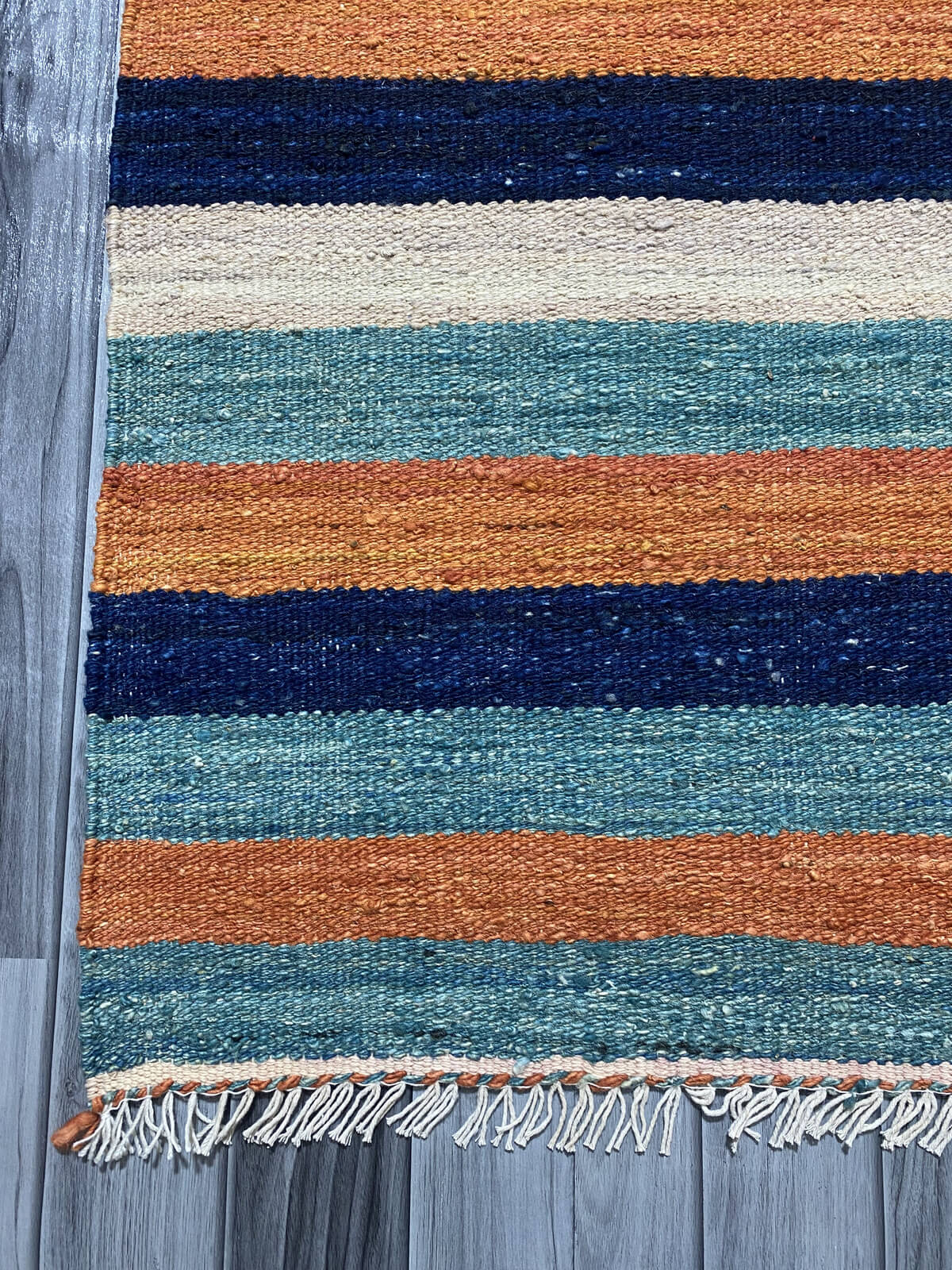 Handmade Flat Weave Kilim Rug ( 185CM x 147 CM ) SK#1030