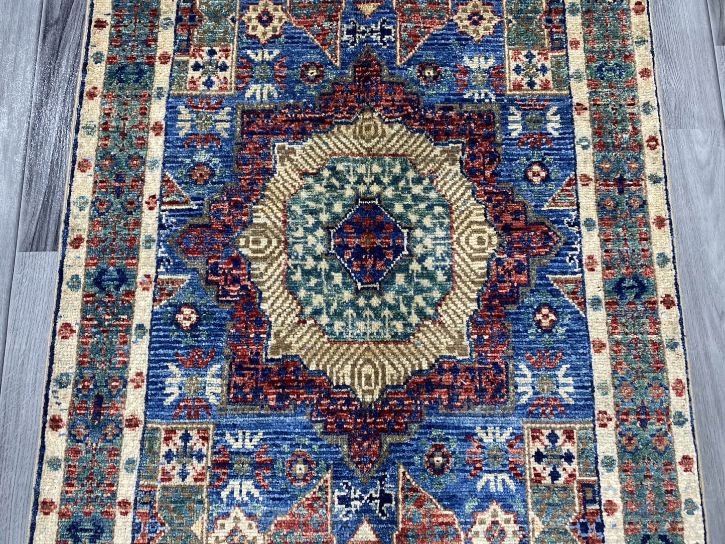 Handmade Fine Quality Chobi Wool Rug ( 124 CM x 80 CM ) SK#1031