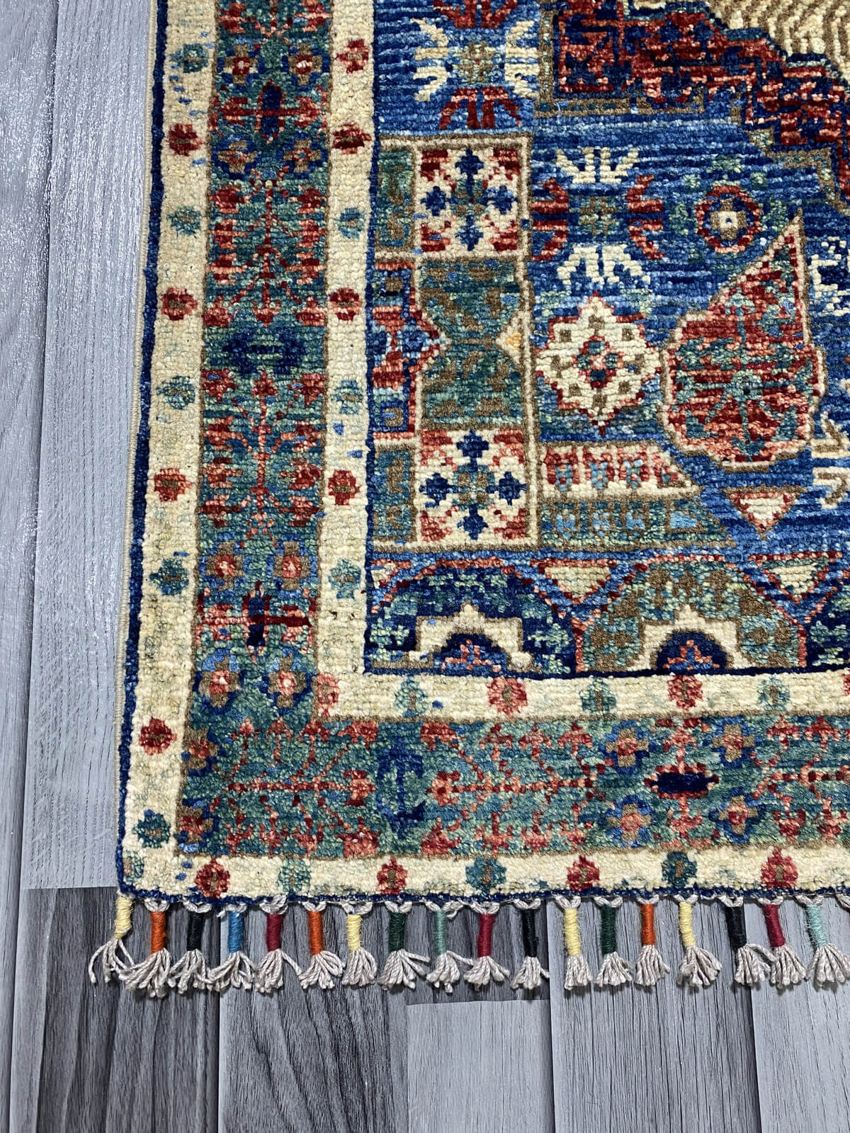 Handmade Fine Quality Chobi Wool Rug ( 124 CM x 80 CM ) SK#1031