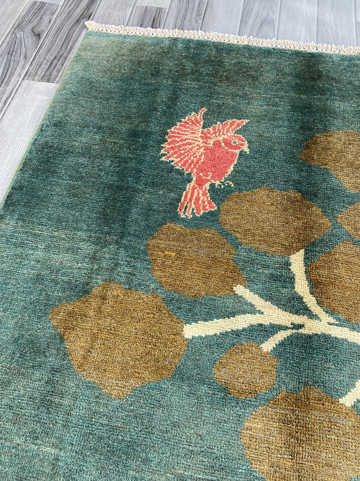 Hand knotted Chobi Pictorial Rug | 199 CM x 151 CM SK#495