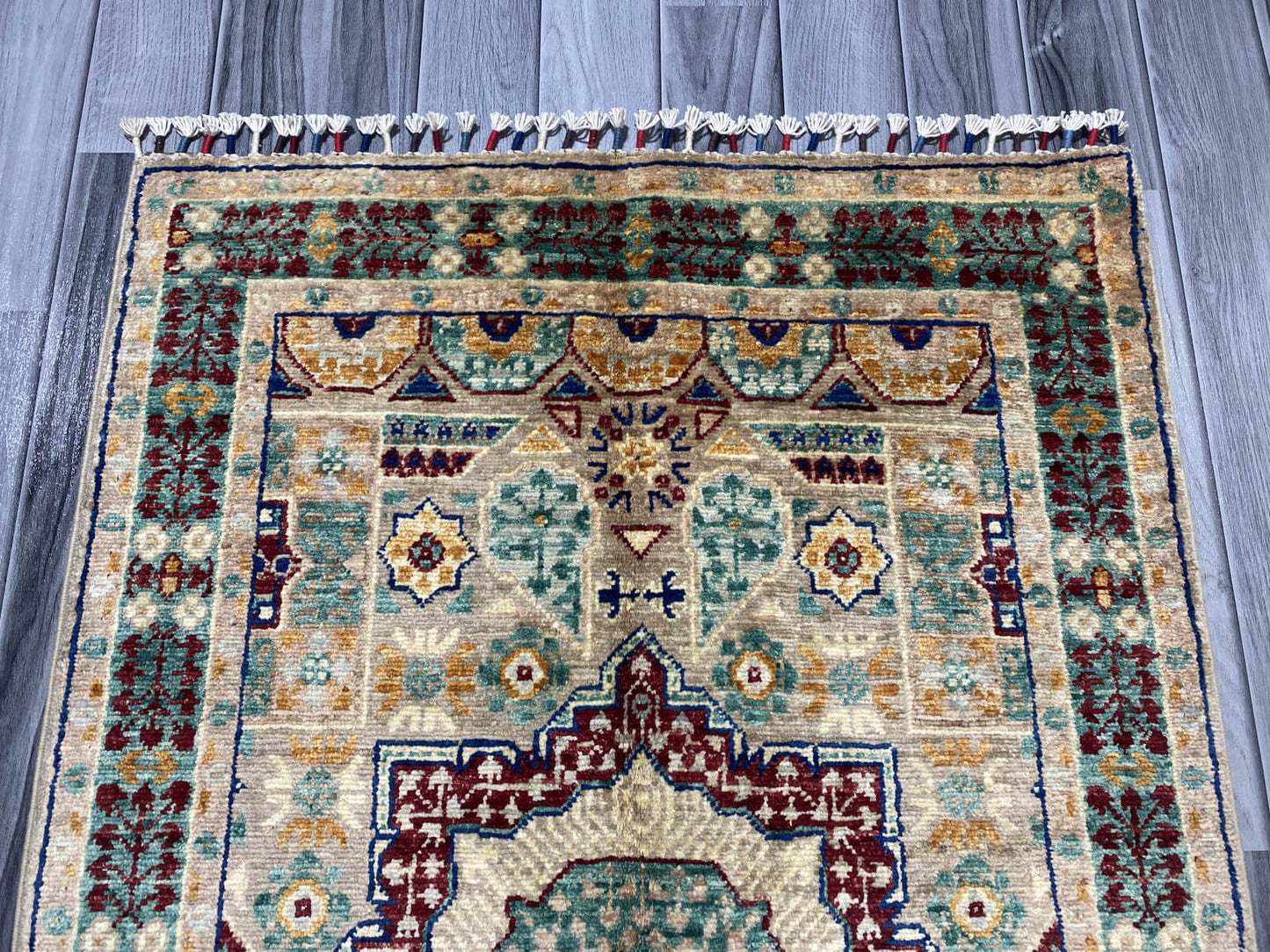 Handmade Fine Quality Chobi Wool Rug ( 120 CM x 77 CM ) SK#1033