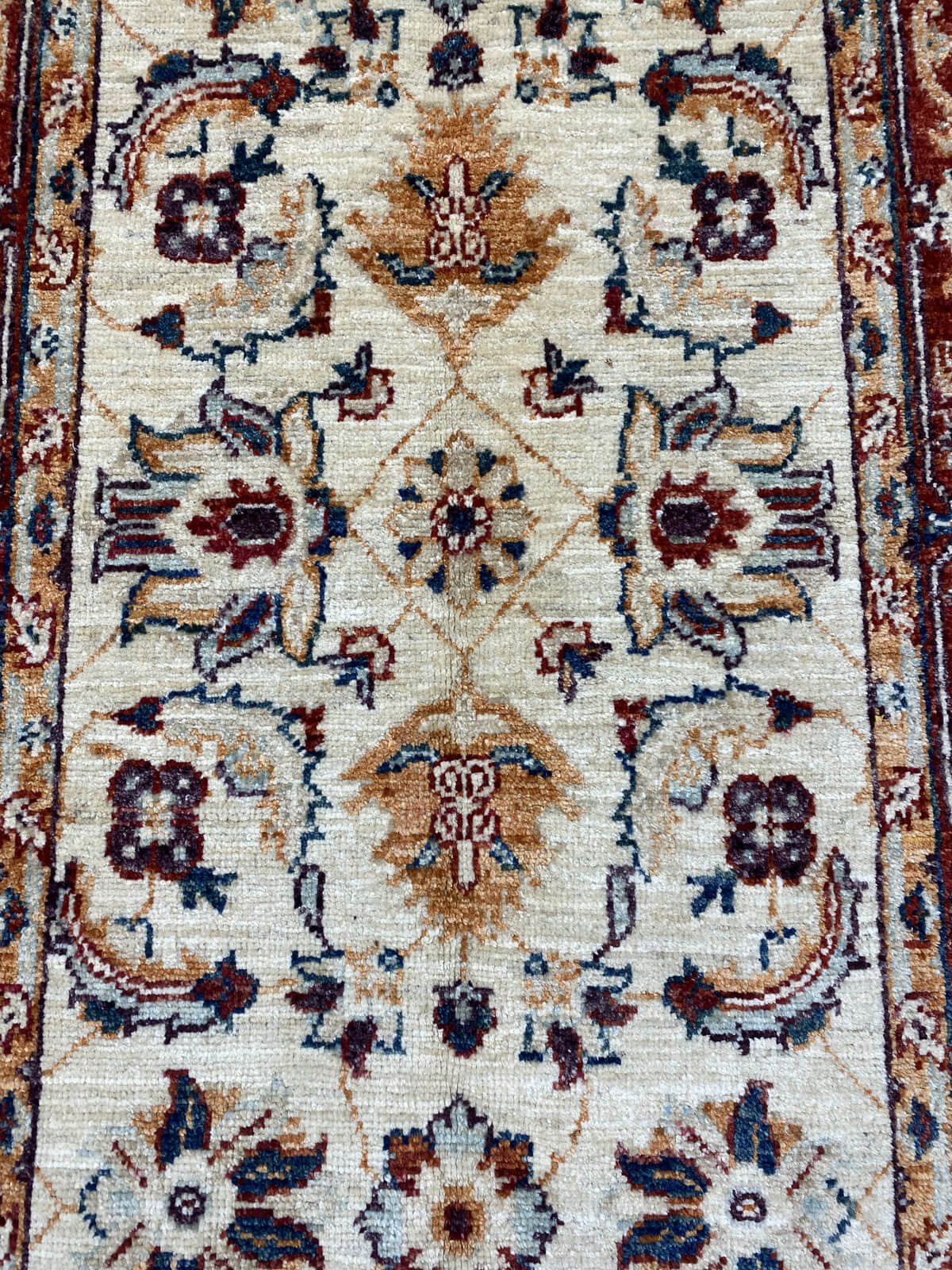 Handmade Fine Quality Chobi Wool Rug ( 124 CM x 80 CM ) SK#1034
