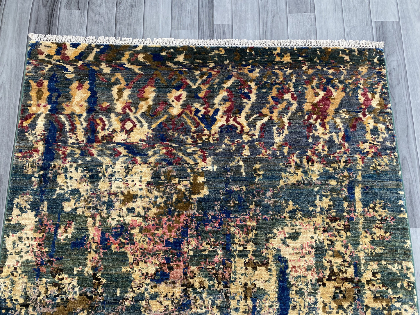 Hand Knotted Modern Wool Rug | 188 CM x 129 CM KS#498