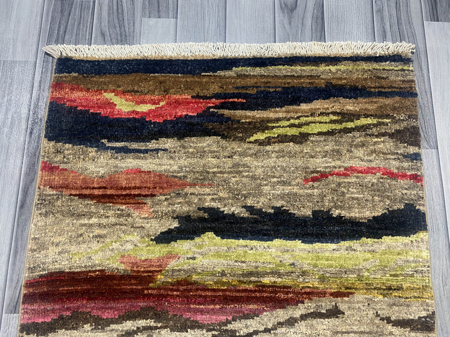 Handmade Chobi Rug ( 83 CM x 67 CM ) SK#1054