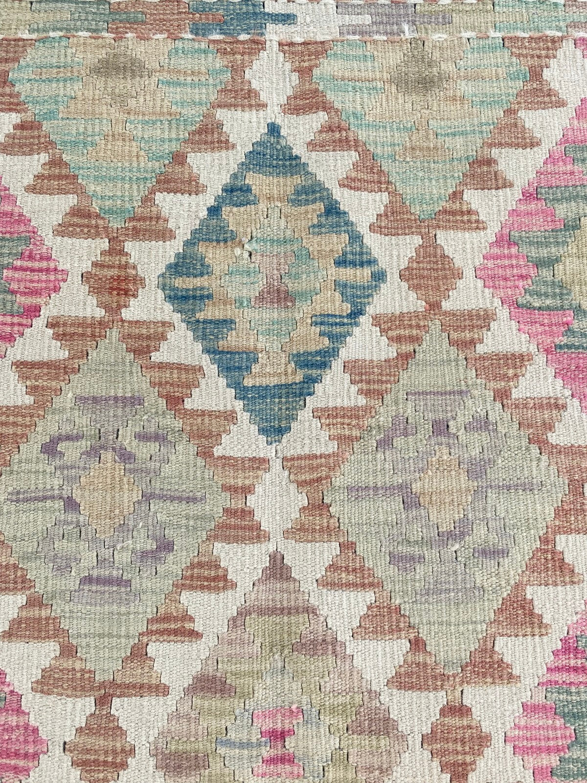 Handmade Afghan Chobi Kilim Rug 145 CM x 96 CM ( SS # 106 )