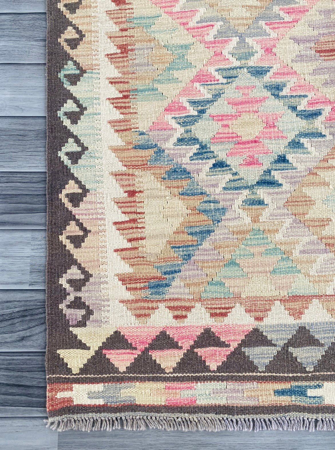 Handmade Afghan Chobi Kilim Rug 151 CM x 100 CM ( SS # 105 )