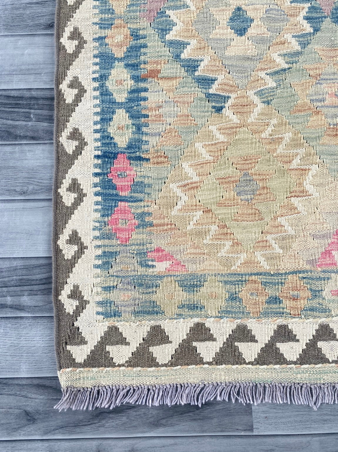 Handmade Afghan Chobi Kilim Rug 156 CM x 100 CM ( SS # 103 )
