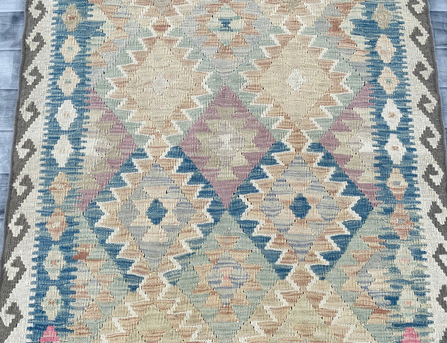 Handmade Afghan Chobi Kilim Rug 156 CM x 100 CM ( SS # 103 )
