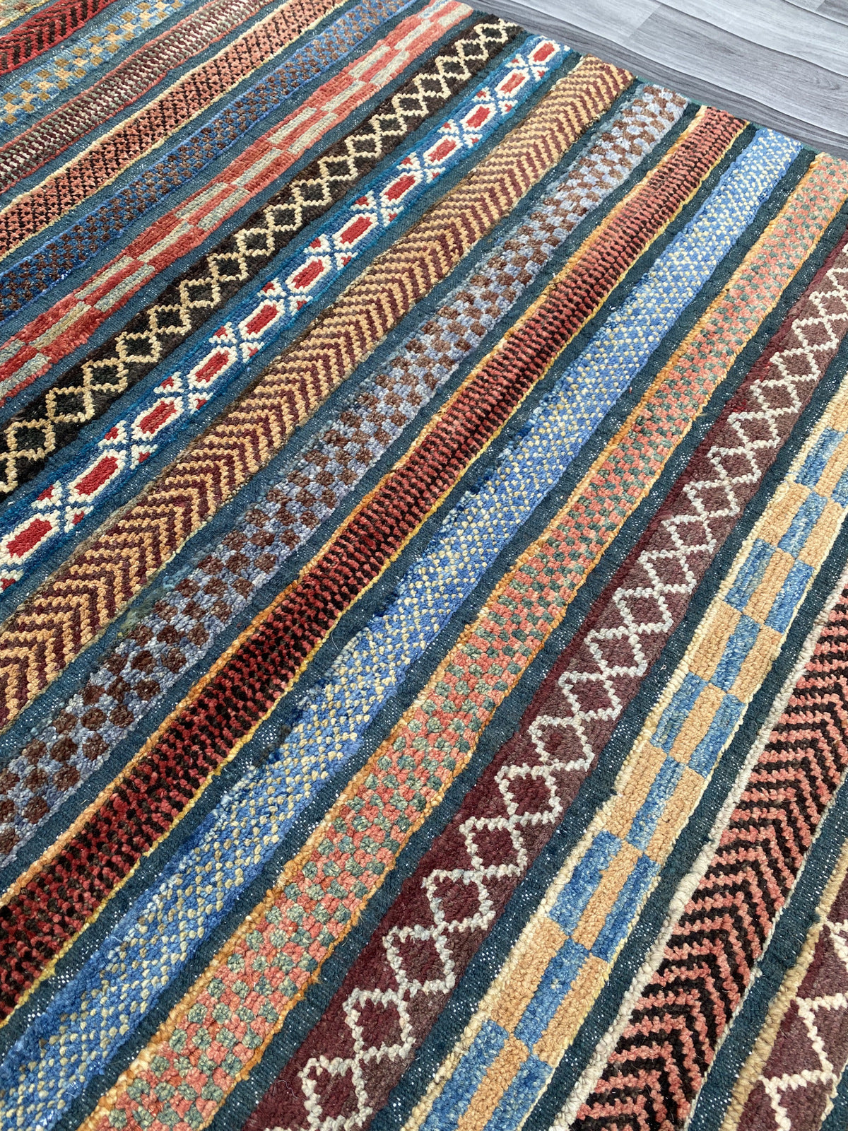 Hand Knotted Modern Wool Rug | 245 CM x 198 CM SK#490