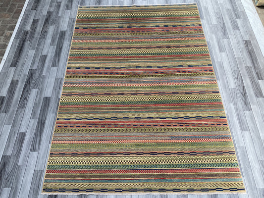 Hand Knotted Modern Wool Rug | 291 CM x 201 CM SK#491