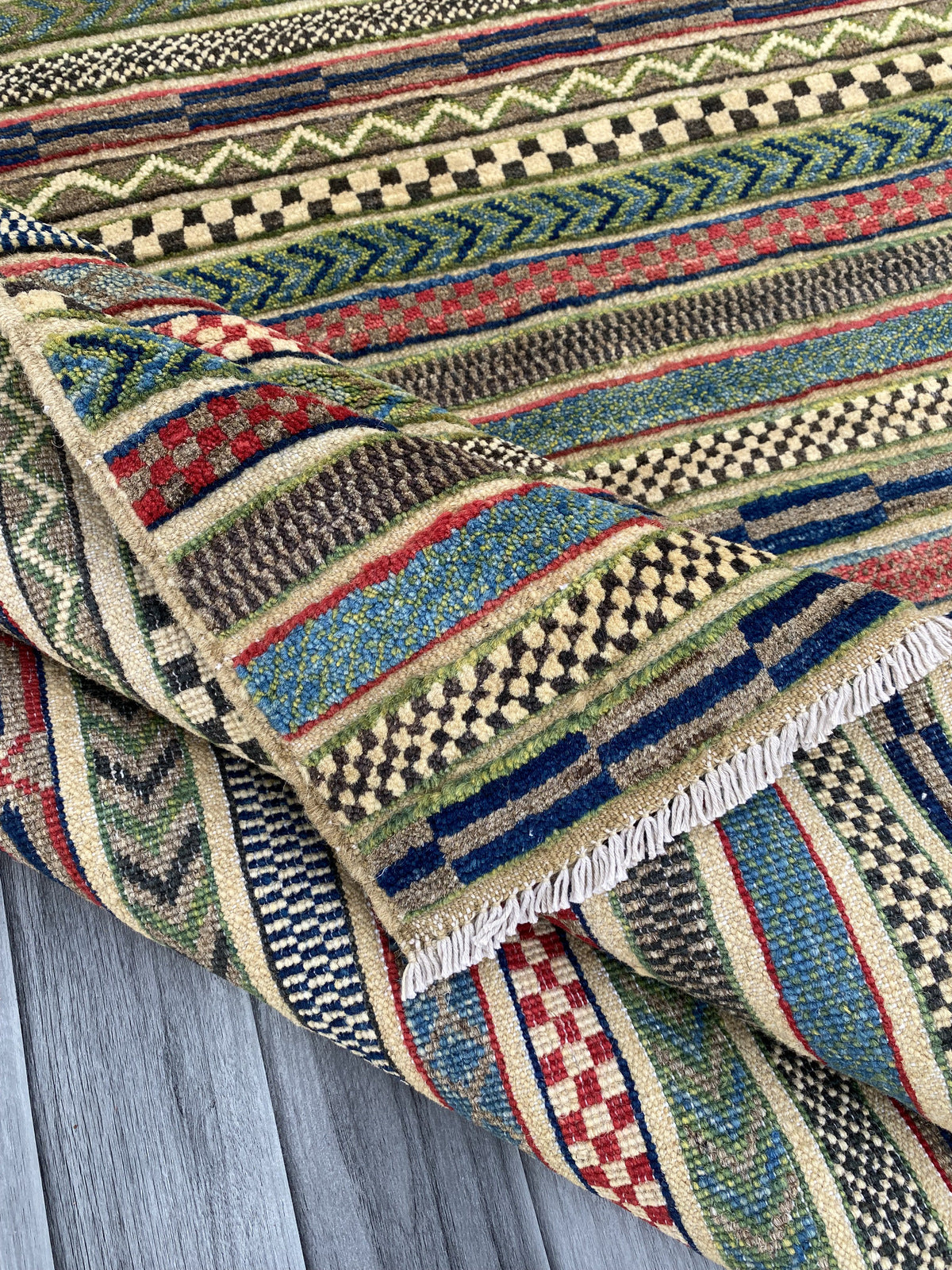 Hand Knotted Modern Wool Rug | 291 CM x 201 CM SK#491