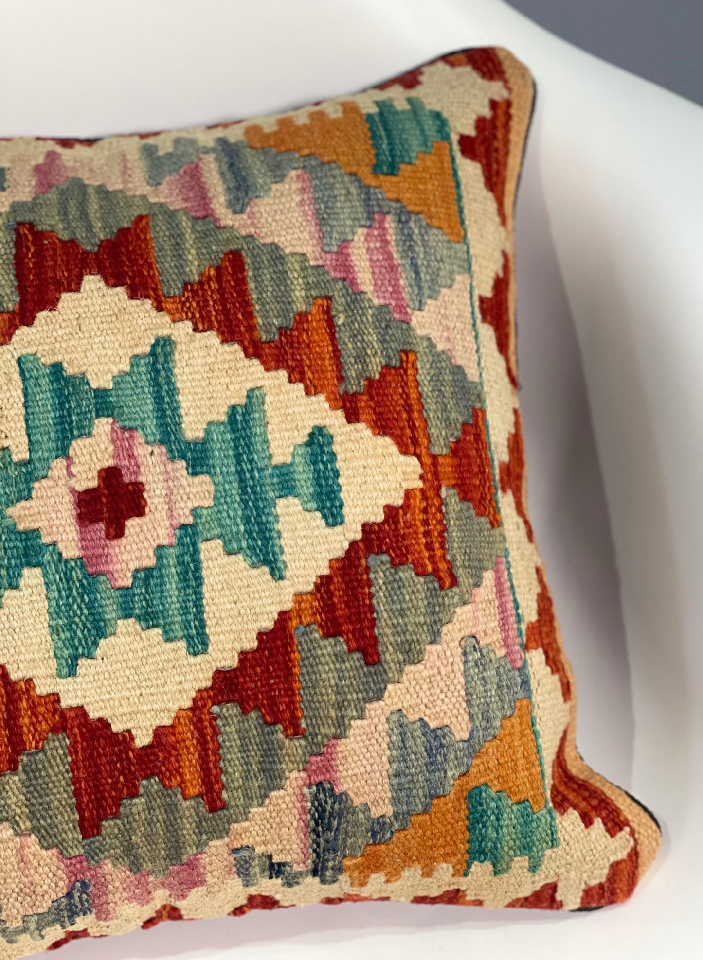 Chobi Cushion Cover 45 CM X 45 CM( AF#389 )