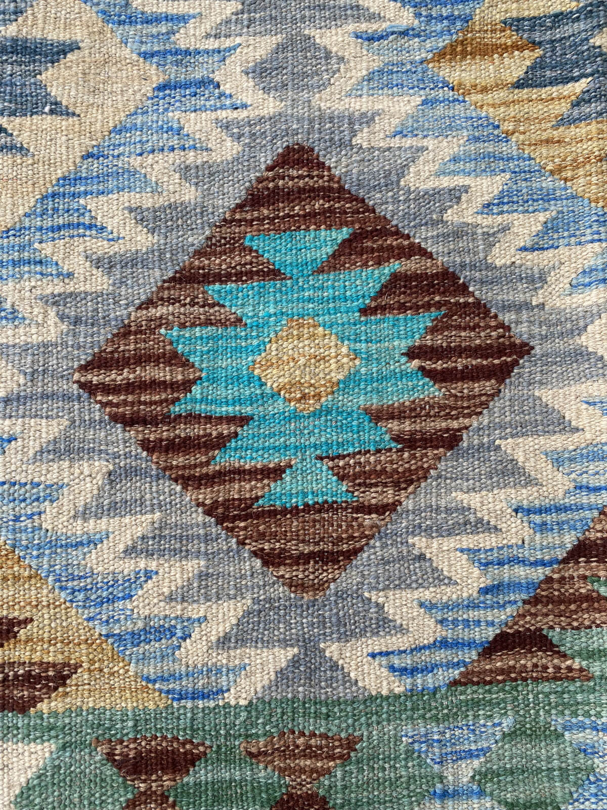 Handmade Flat Weave Kilim Rug (243 CM x 155 CM) SK#1057