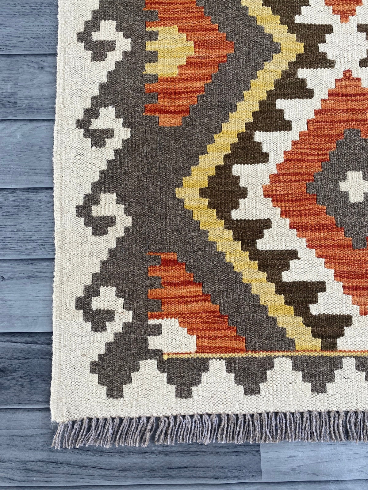 Handmade Afghan Chobi Kilim Hallway Runner Rug 291 CM x 83 CM ( SS # 179 )