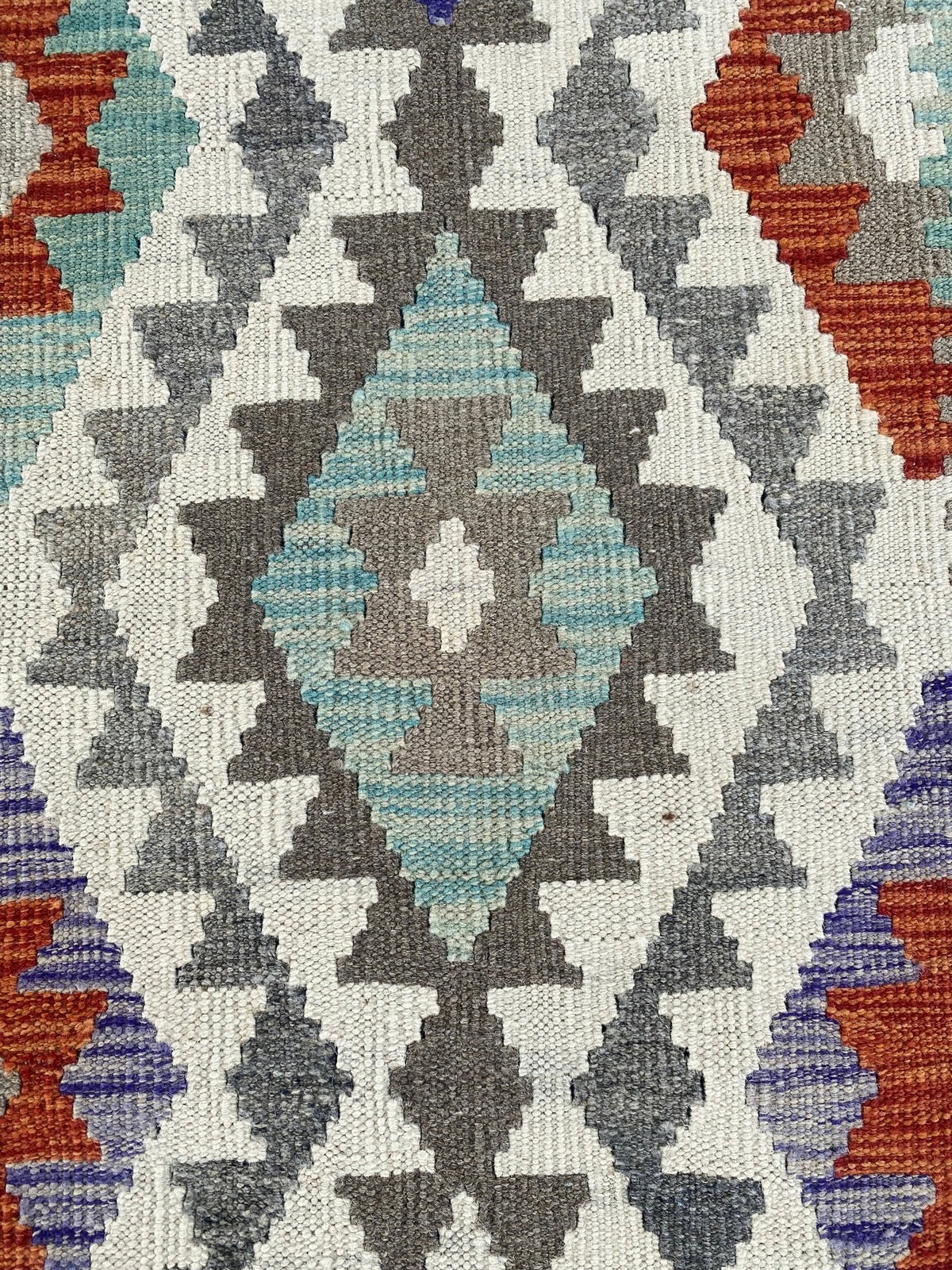 Handmade Afghan Chobi Kilim Hallway Runner Rug 290 CM x 75 CM ( SS # 176 )