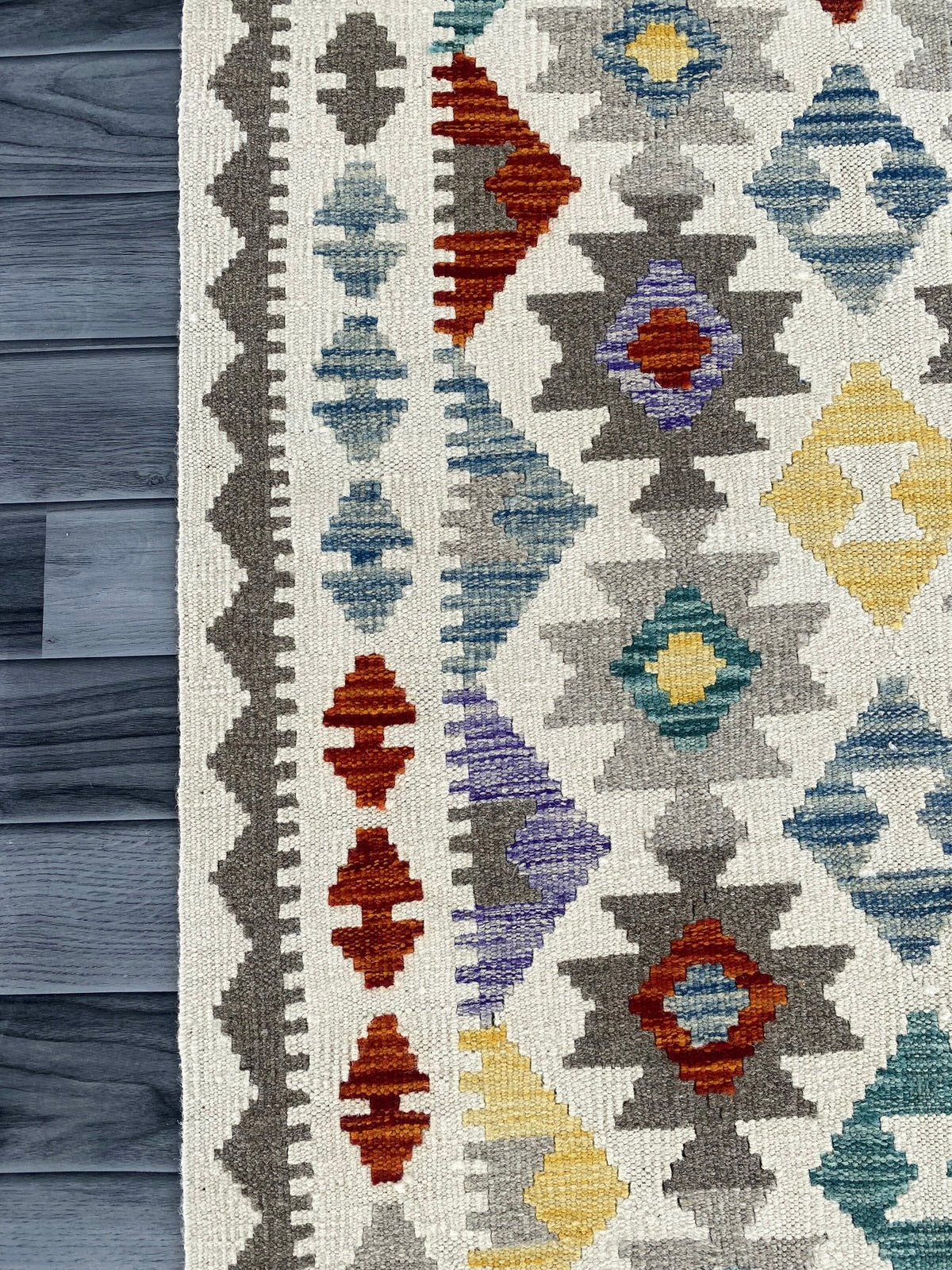 Handmade Afghan Chobi Kilim Hallway Runner Rug 292 CM x 80 CM ( SS # 175 )