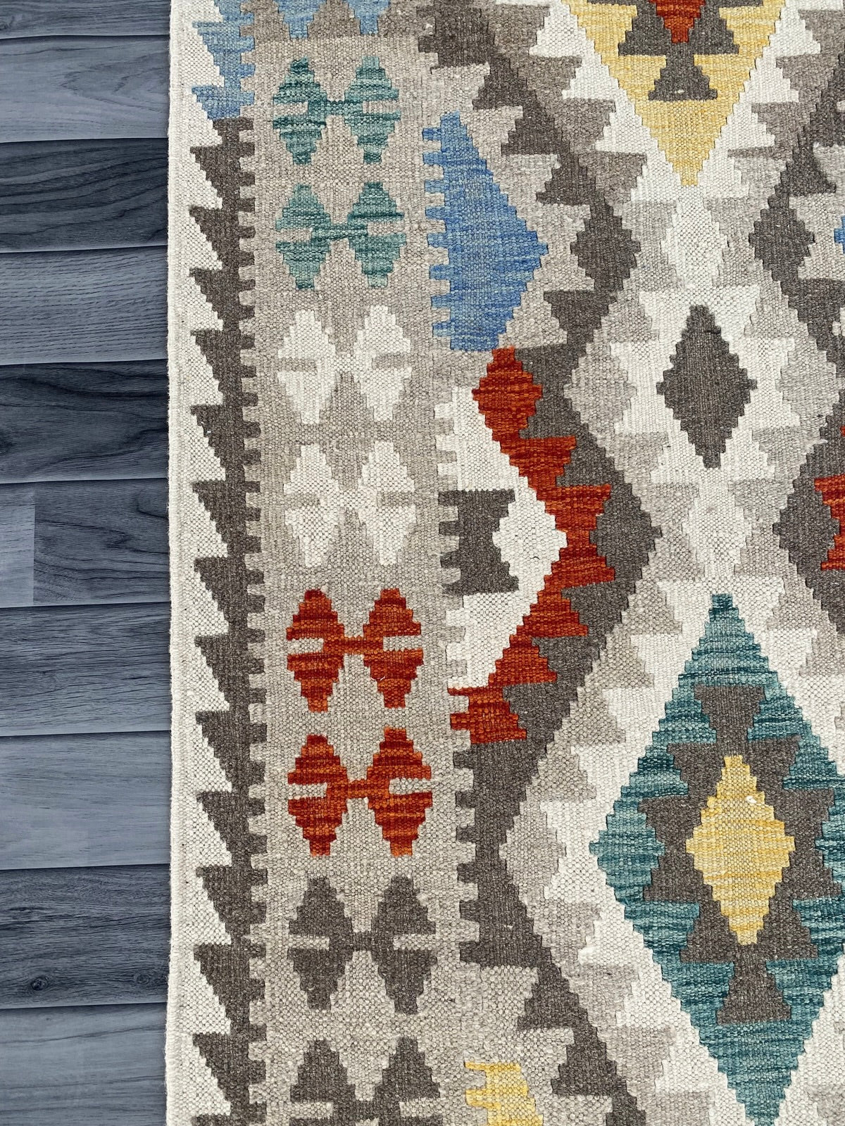 Handmade Afghan Chobi Kilim Hallway Runner Rug 297 CM x 86 CM ( SS # 174 )
