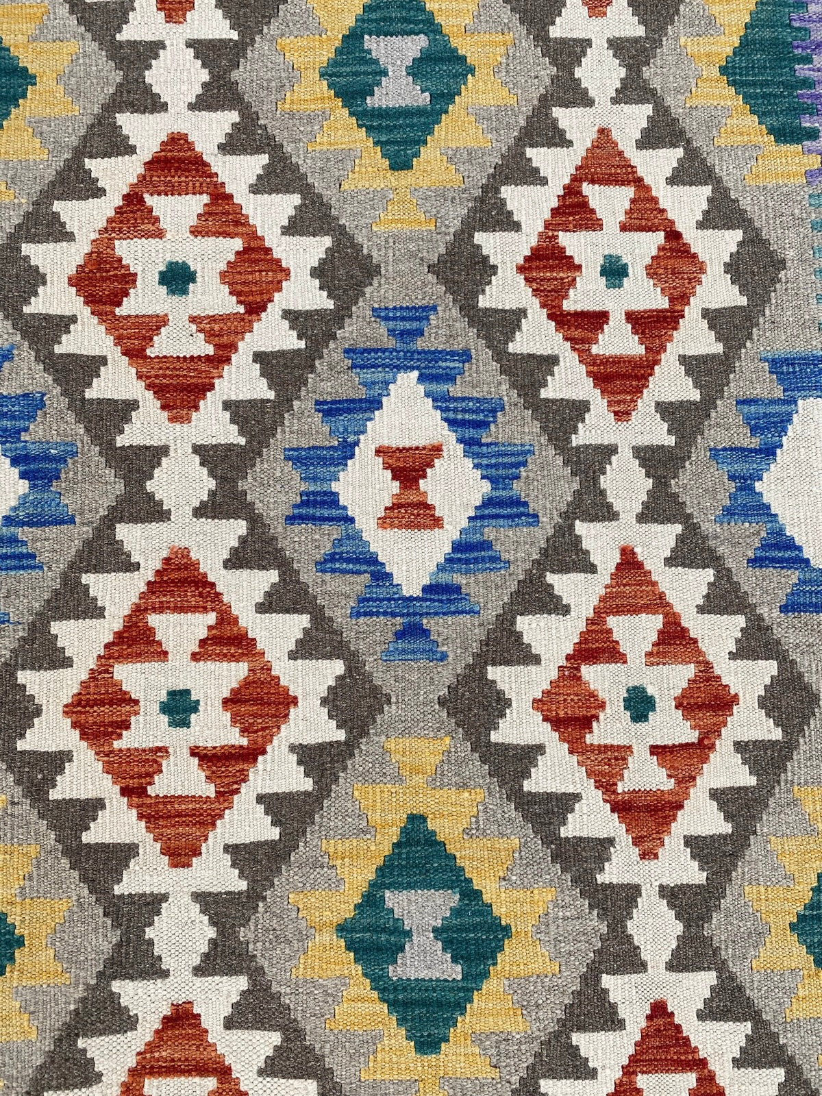 Handmade Afghan Chobi Kilim Hallway Runner Rug 302 CM x 82 CM ( SS # 172 )