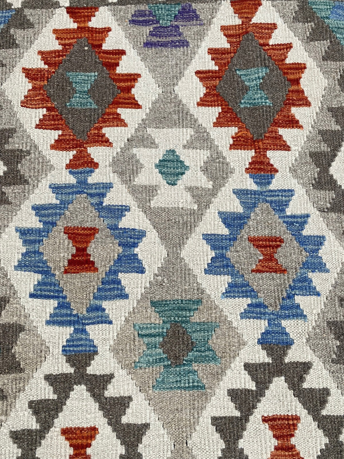 Handmade Afghan Chobi Kilim Hallway Runner Rug 198 CM x 83 CM ( SS # 170 )