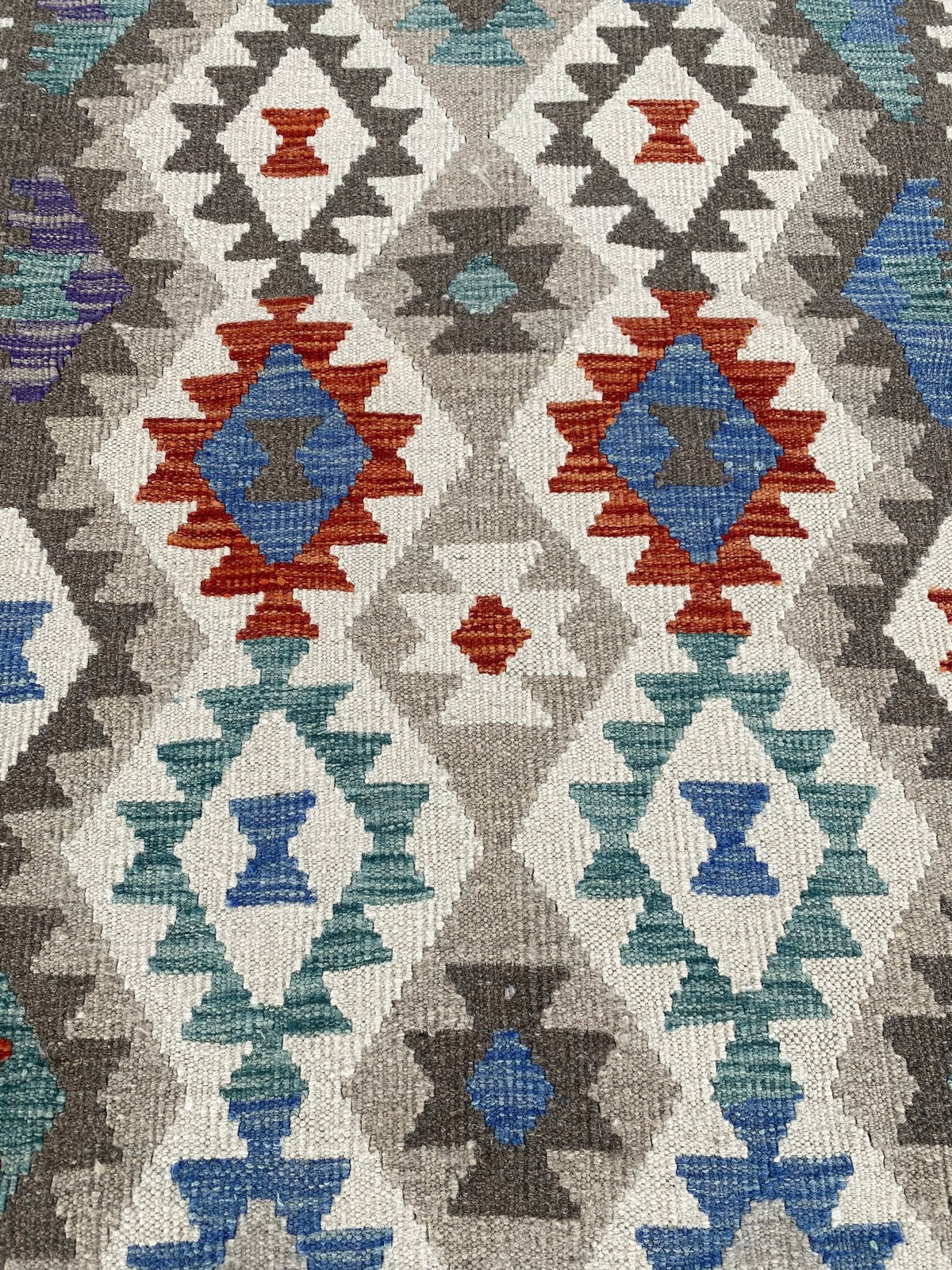 Handmade Afghan Chobi Kilim Hallway Runner Rug 198 CM x 83 CM ( SS # 170 )