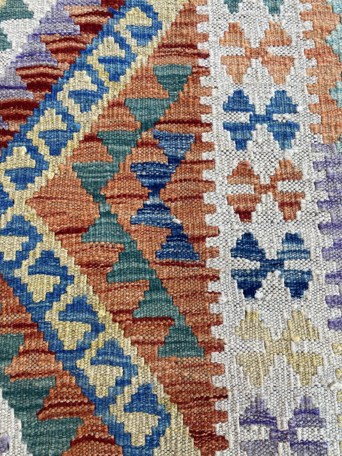 Handmade Flat Weave Kilim Rug (285 CM x 80 CM) SK#1067