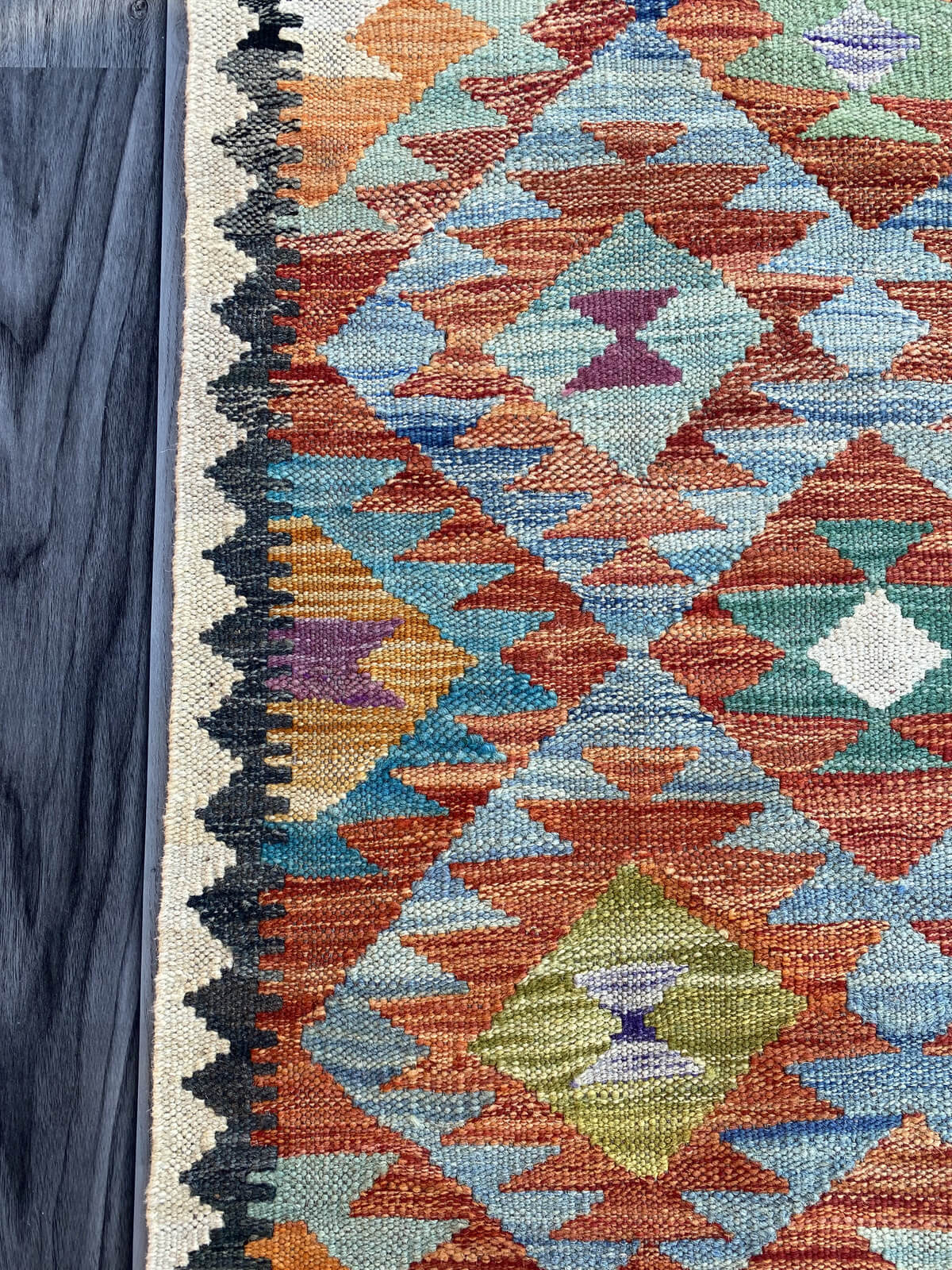 Handmade Flat Weave Kilim Rug (198 CM x 70 CM) SK#1070