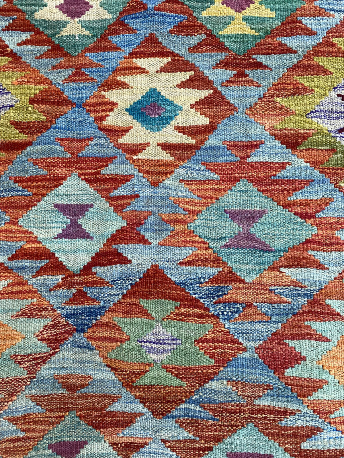Handmade Flat Weave Kilim Rug (198 CM x 70 CM) SK#1070