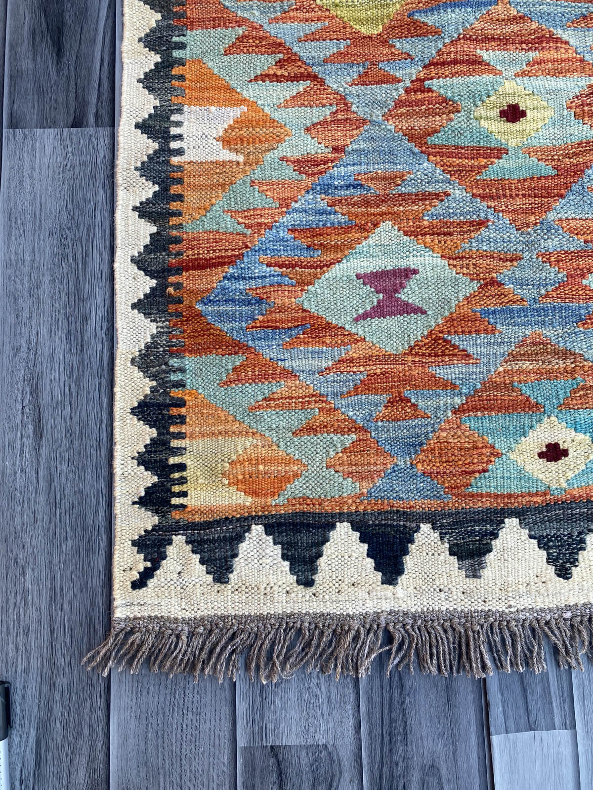 Handmade Flat Weave Kilim Rug (198 CM x 70 CM) SK#1070