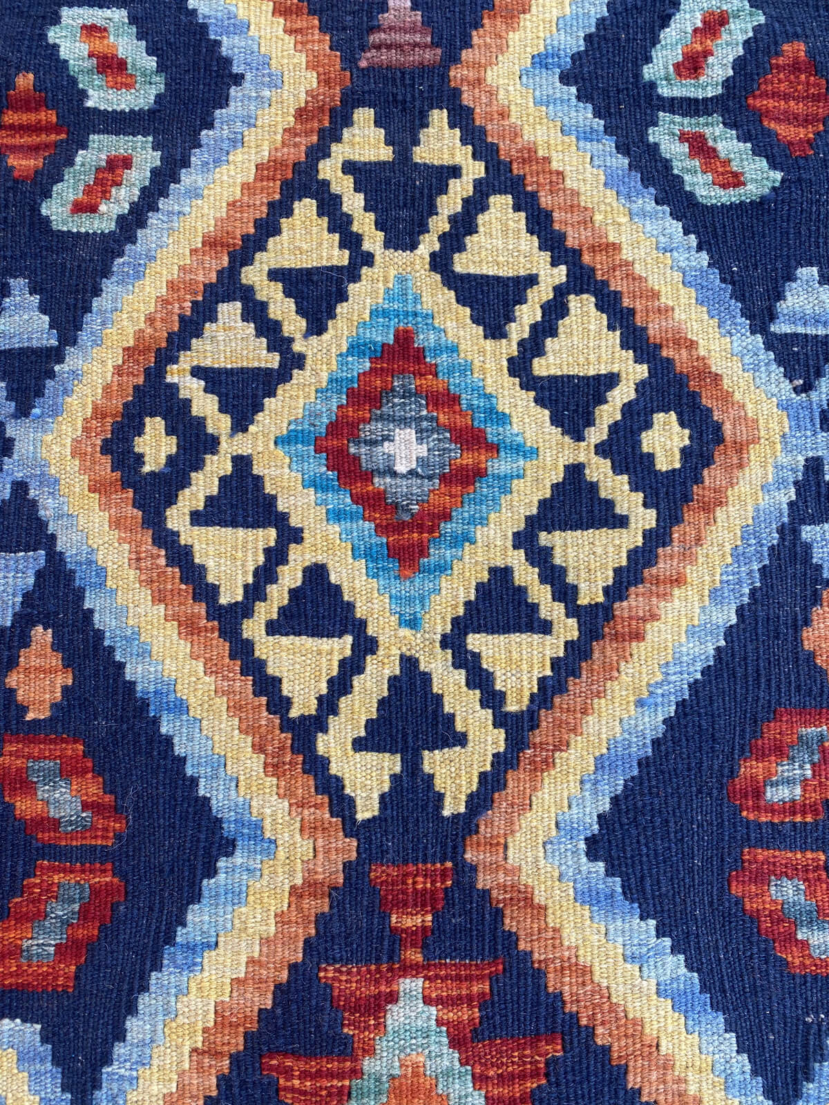 Handmade Flat Weave Kilim Rug (290 CM x 81 CM) SK#1071
