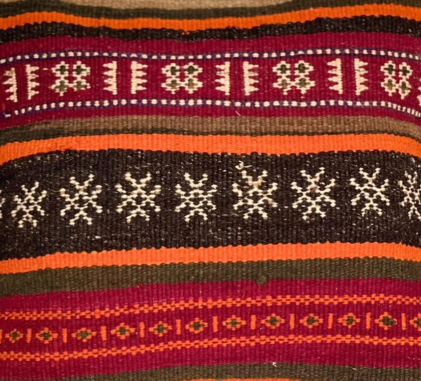 Traditional Afghan Cushion 40 cm x 40 cm (Traditional) AF#139