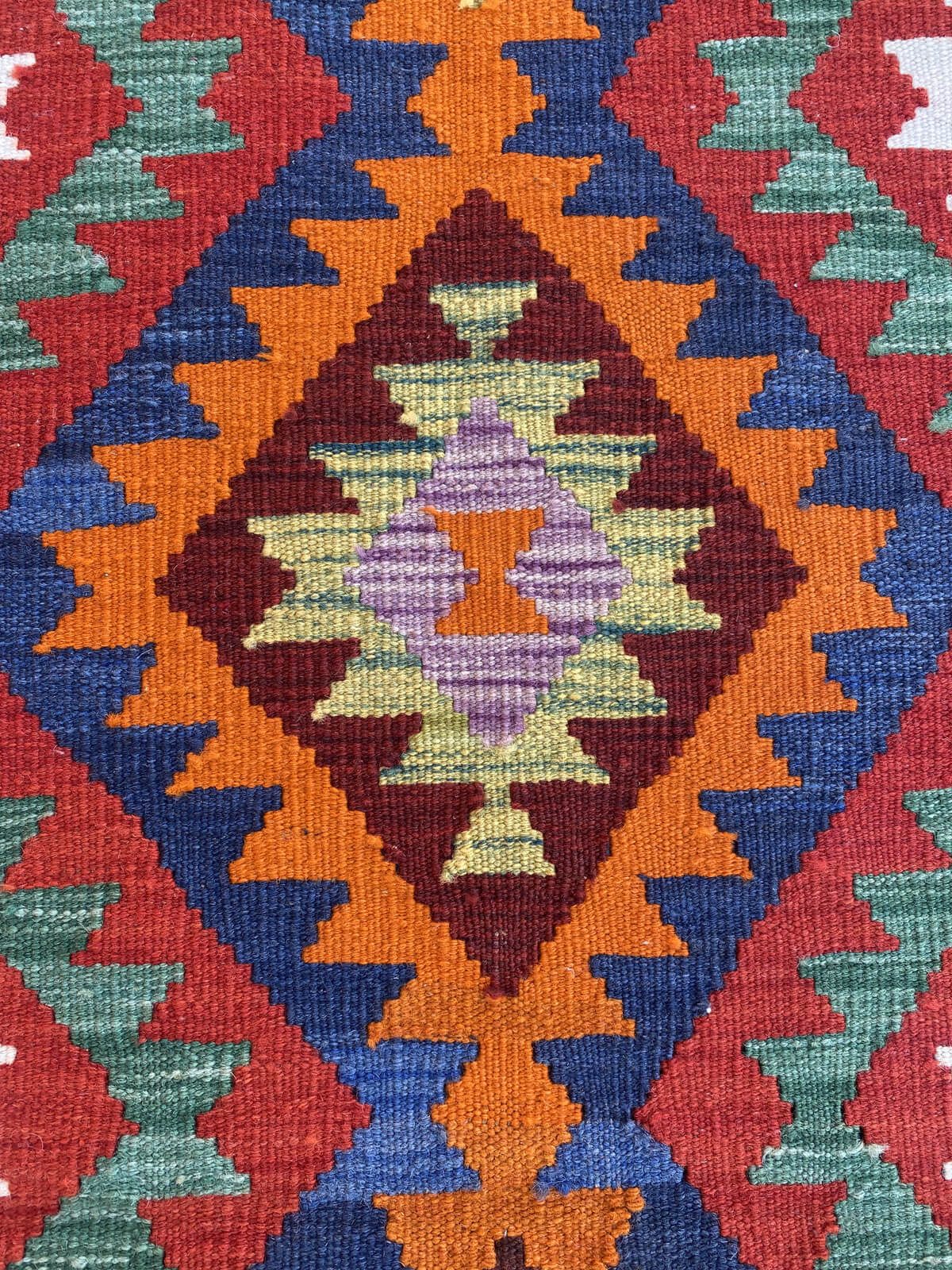 Handmade Flat Weave Kilim Rug (300 CM x 90 CM) SK#1075