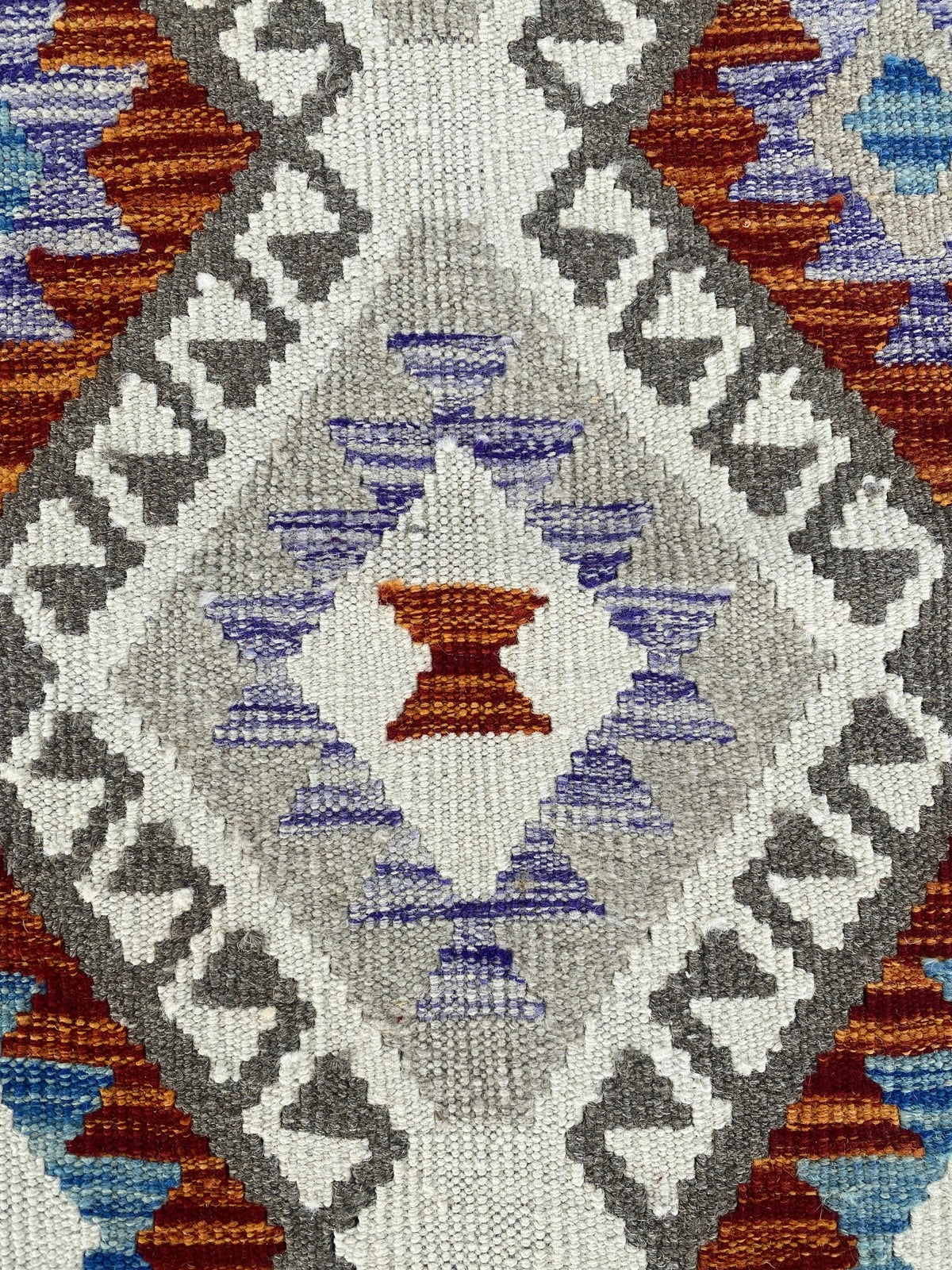 Handmade Afghan Chobi Kilim Hallway Runner Rug 207 CM x 78 CM ( SS # 158 )