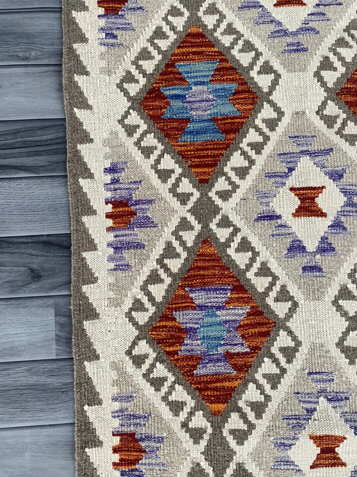 Handmade Afghan Chobi Kilim Hallway Runner Rug 207 CM x 78 CM ( SS # 158 )