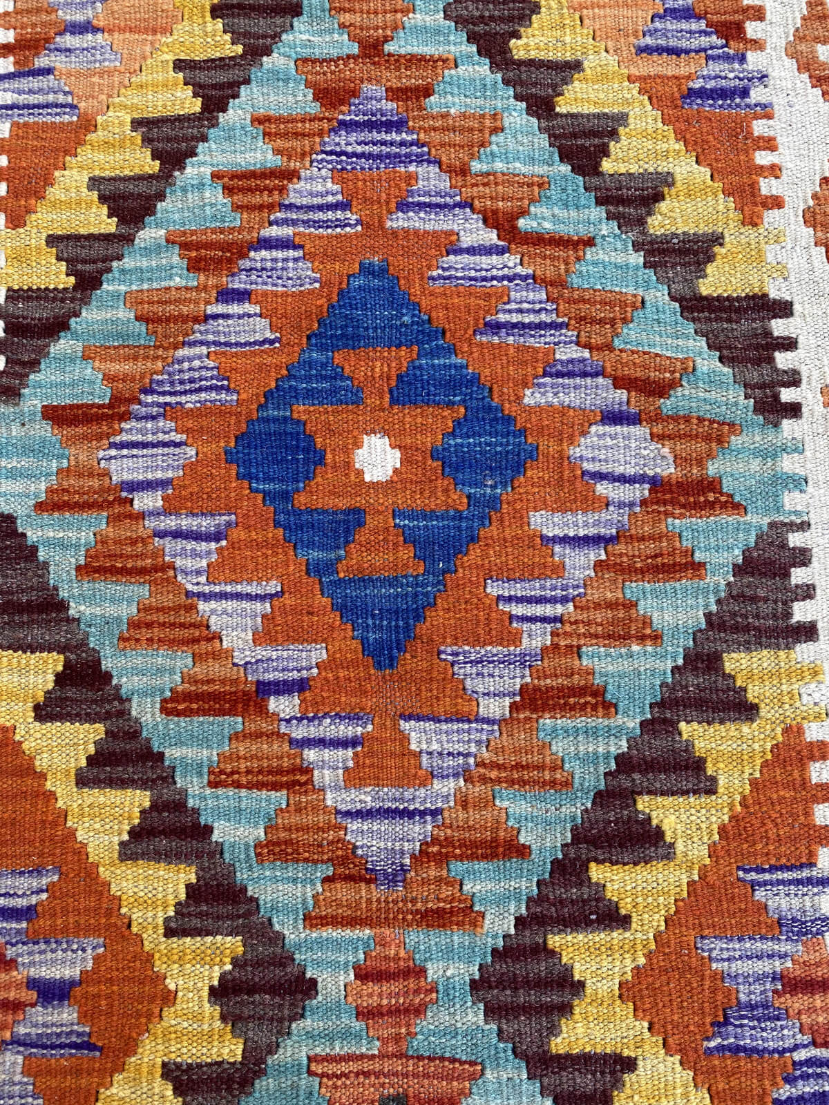 Handmade Flat Weave Kilim Rug (200 CM x 70 CM) SK#1079