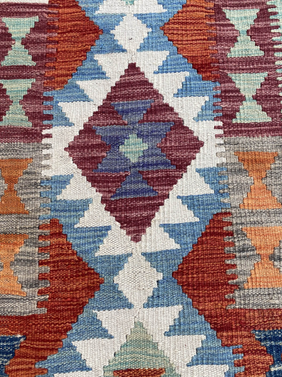 Handmade Flat Weave Kilim Rug (194 CM x 70 CM) SK#1085