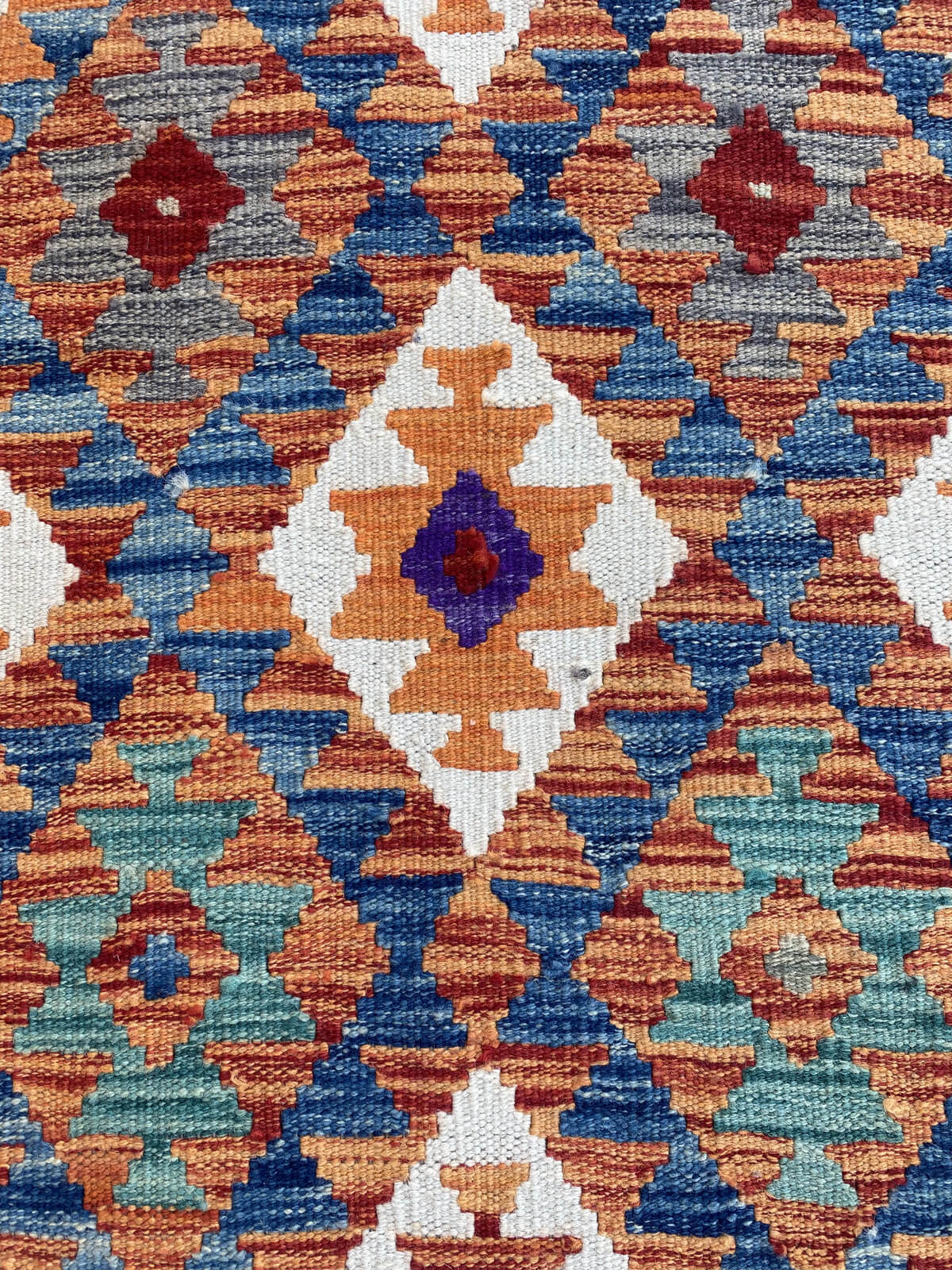 Handmade Flat Weave Kilim Rug (205 CM x 73 CM) SK#1086