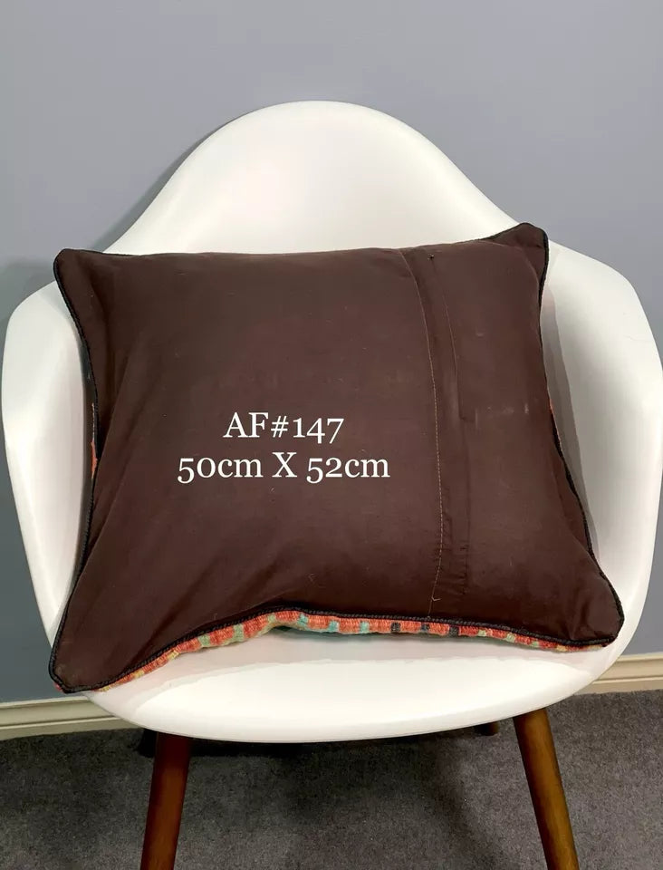 Afghan Kilim  Chobi Cushion Cover  50x52cm AF#147