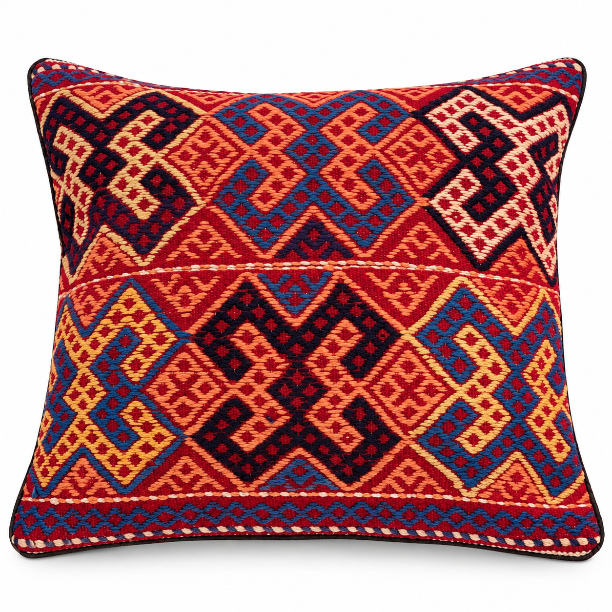 Handmade Kuchi Design Cushion Cover 45cm X 45cm AF# 165