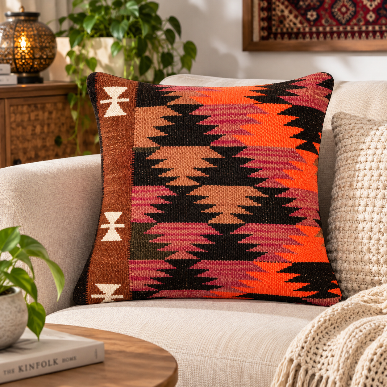 Handmade Traditional Cushion Cover 42 cm X 42 cm AF# 353