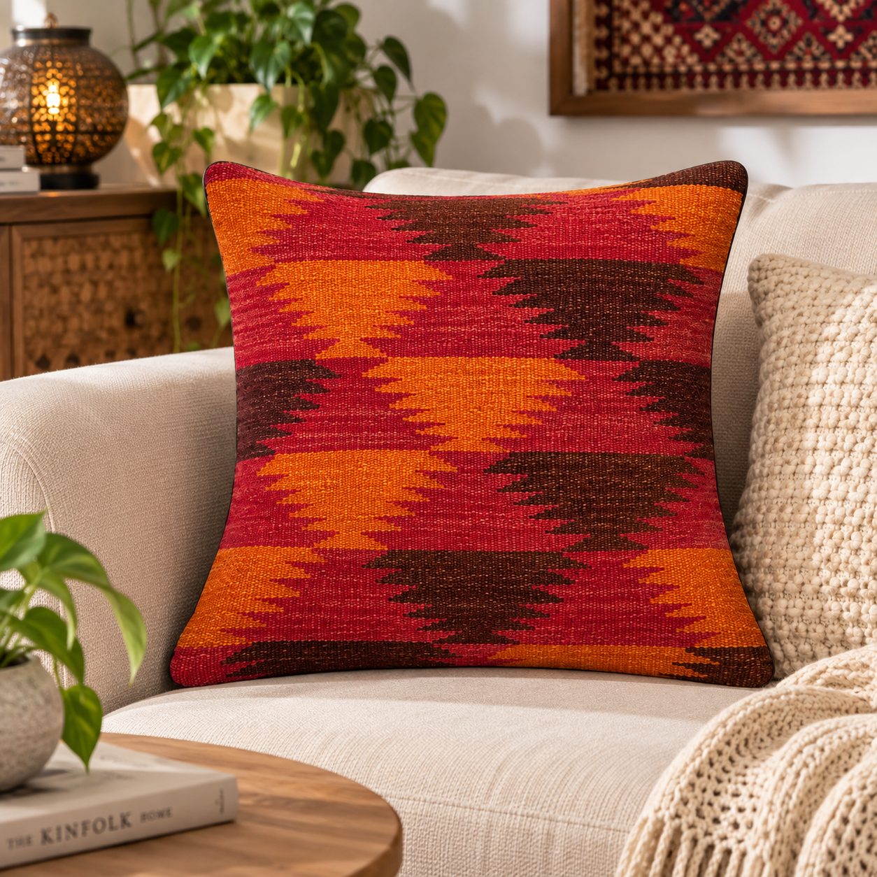 Handmade Traditional Cushion Cover 43 cm X 43 cm AF# 355