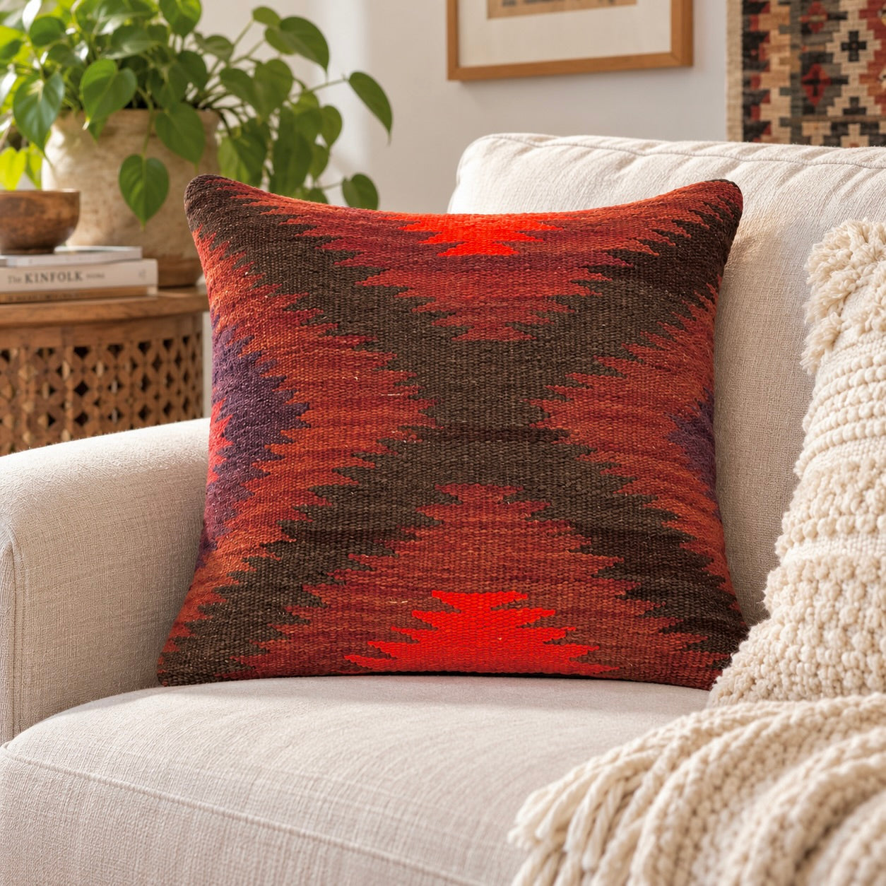 Handmade Traditional Cushion Cover 45cm X 45cm AF#439