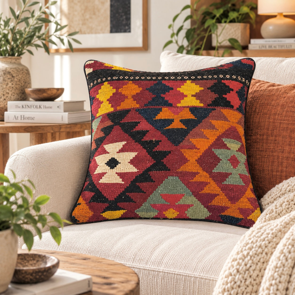 Handmade Traditional Cushion Cover 45 CM  x 45 CM AF#405