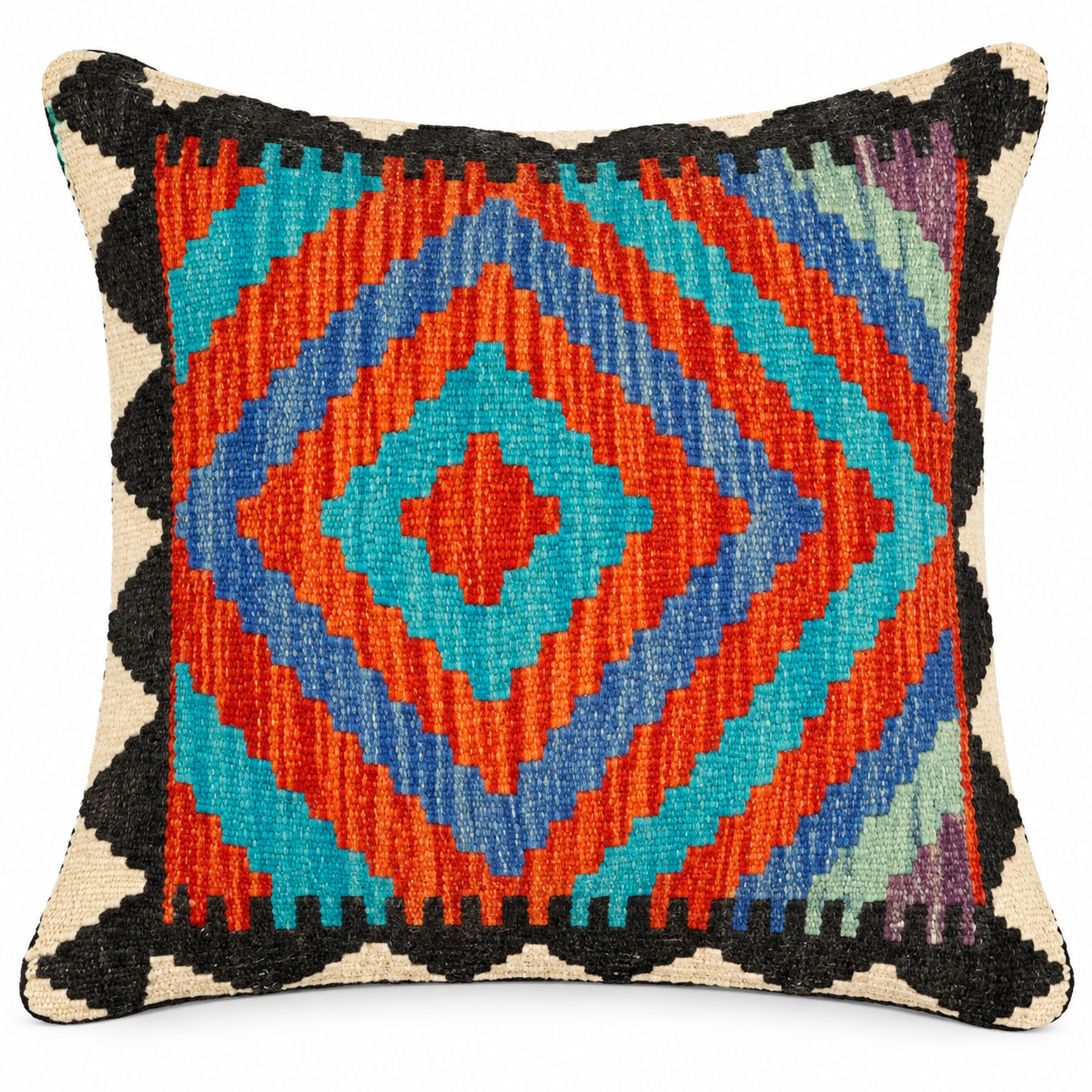 Handmade Chobi Cushion Cover 45 CM X 45 CM  AF# 324