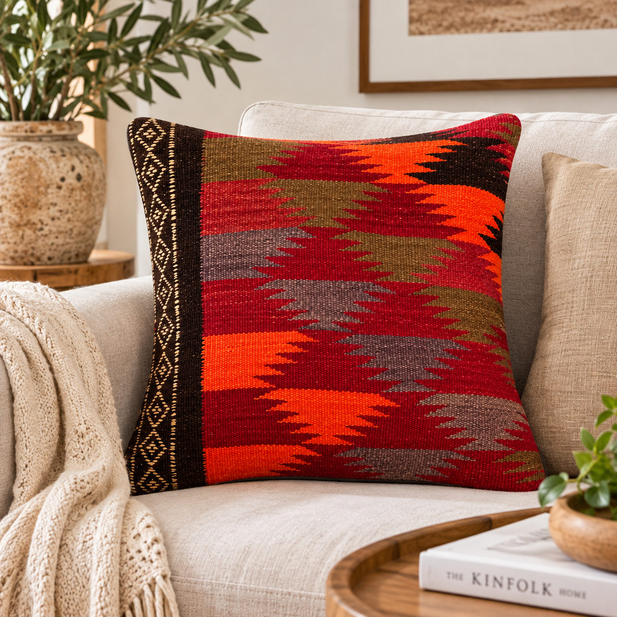 Handmade Traditional Cushion Cover 40cm X 40cm AF# 346