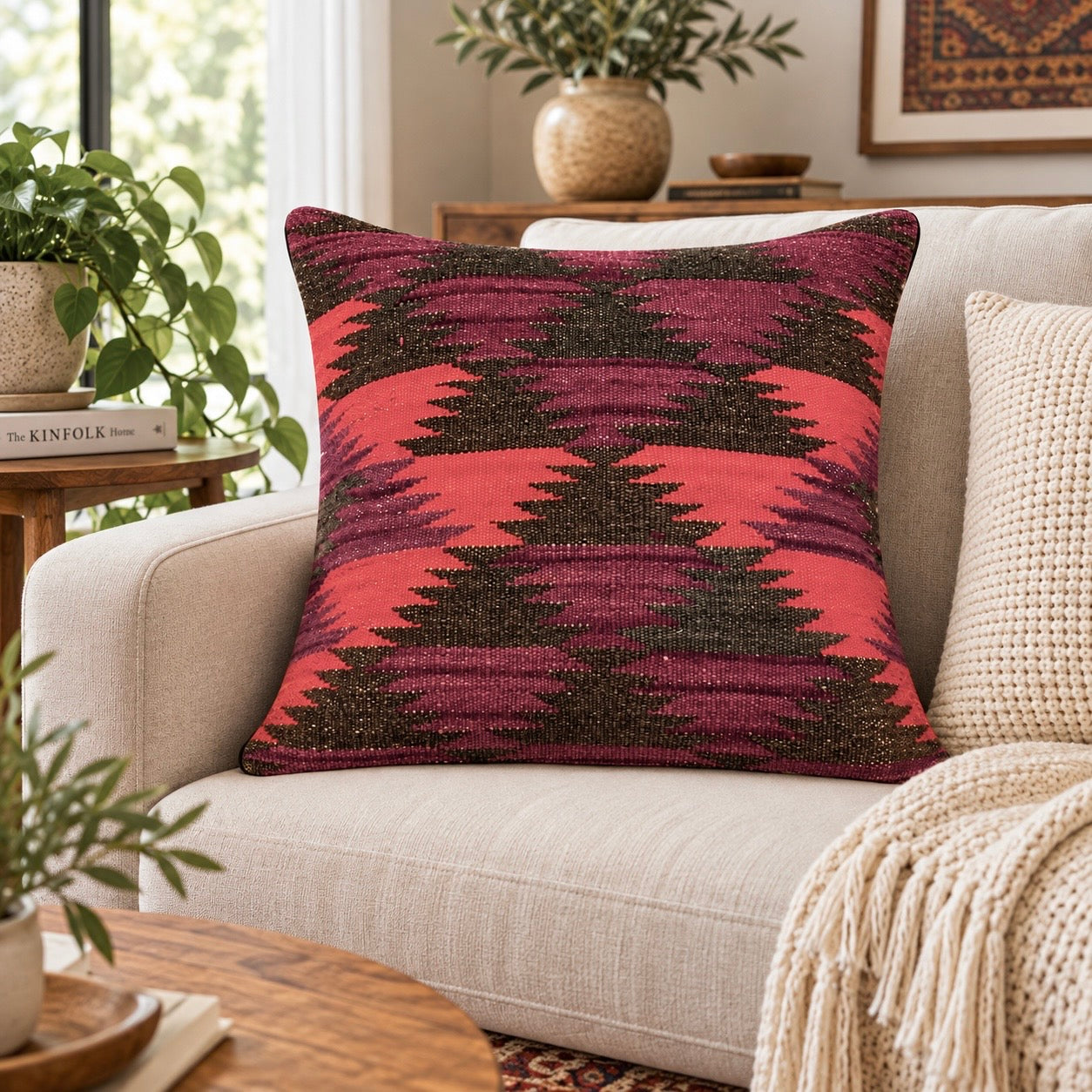 Handmade Traditional Cushion Cover 40cm x 40cm AF#610