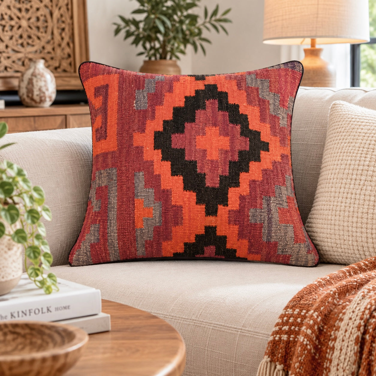 Handmade Traditional Cushion Cover 40cm x 40cm AF#682
