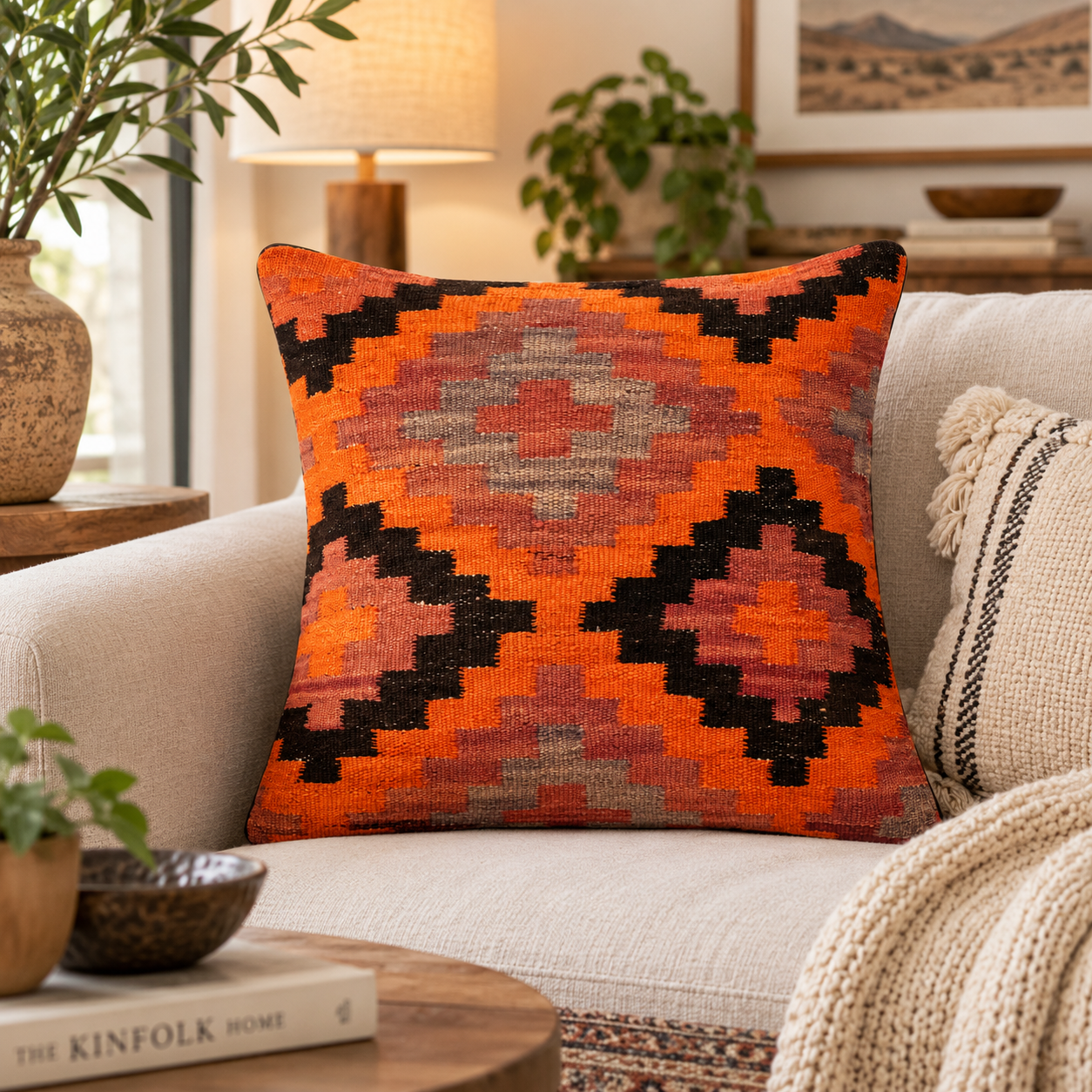 Handmade Traditional Cushion Cover 45 cm X 45 cm AF# 349