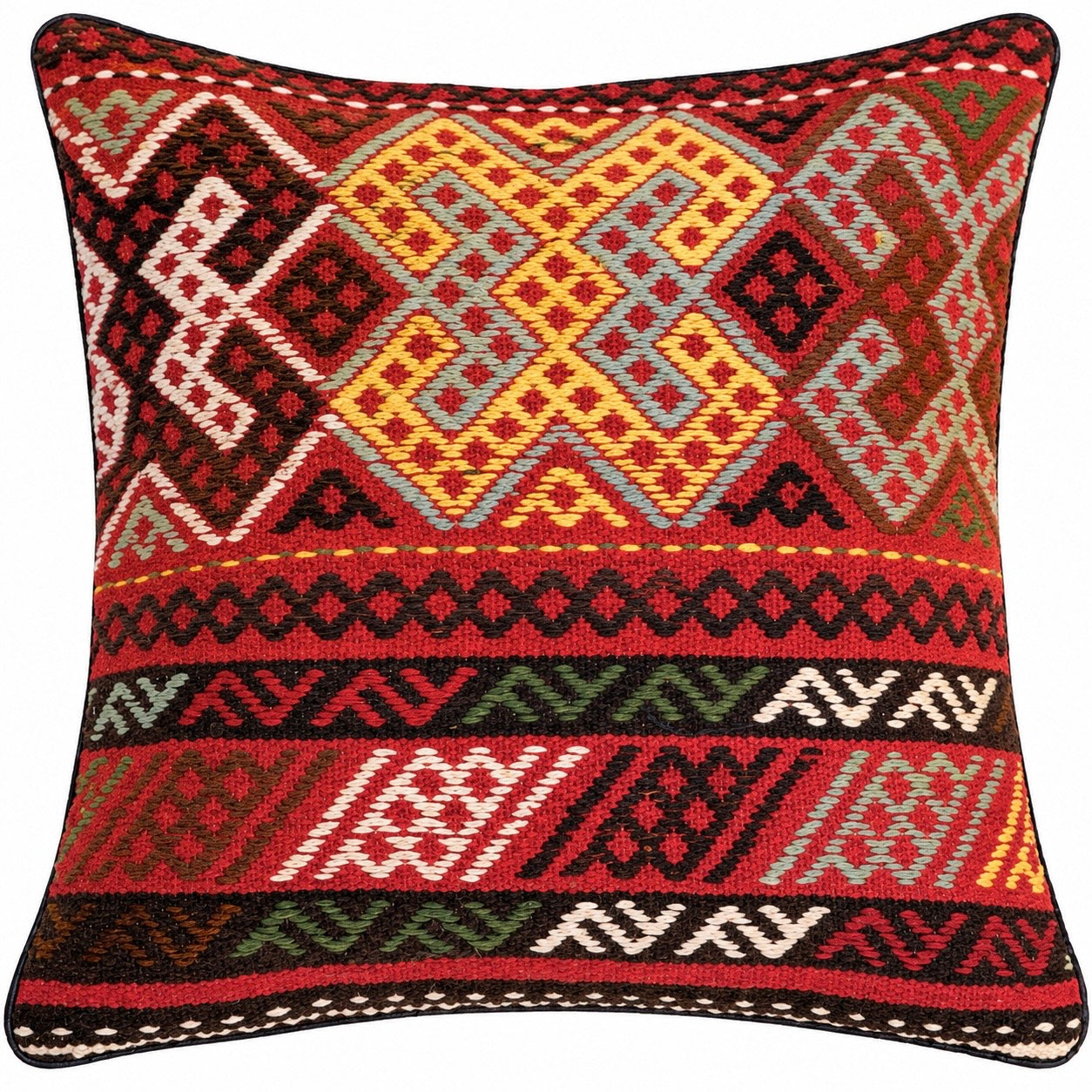 Handmade Kuchi Design Design Cushion 45 cm x 45 cm AF#132