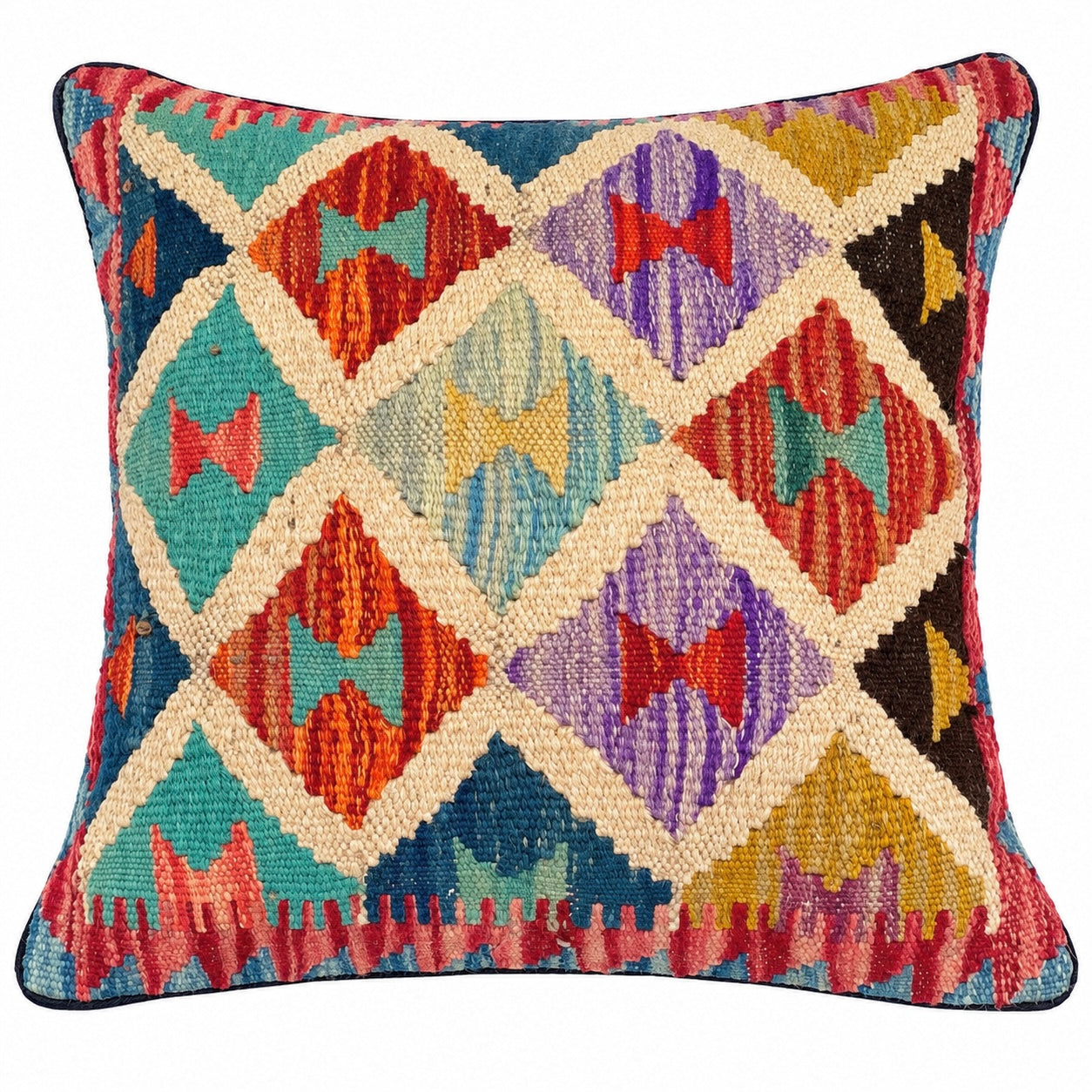Handmade Chobi Cushion Cover 40 CM X 40 CM  AF#441